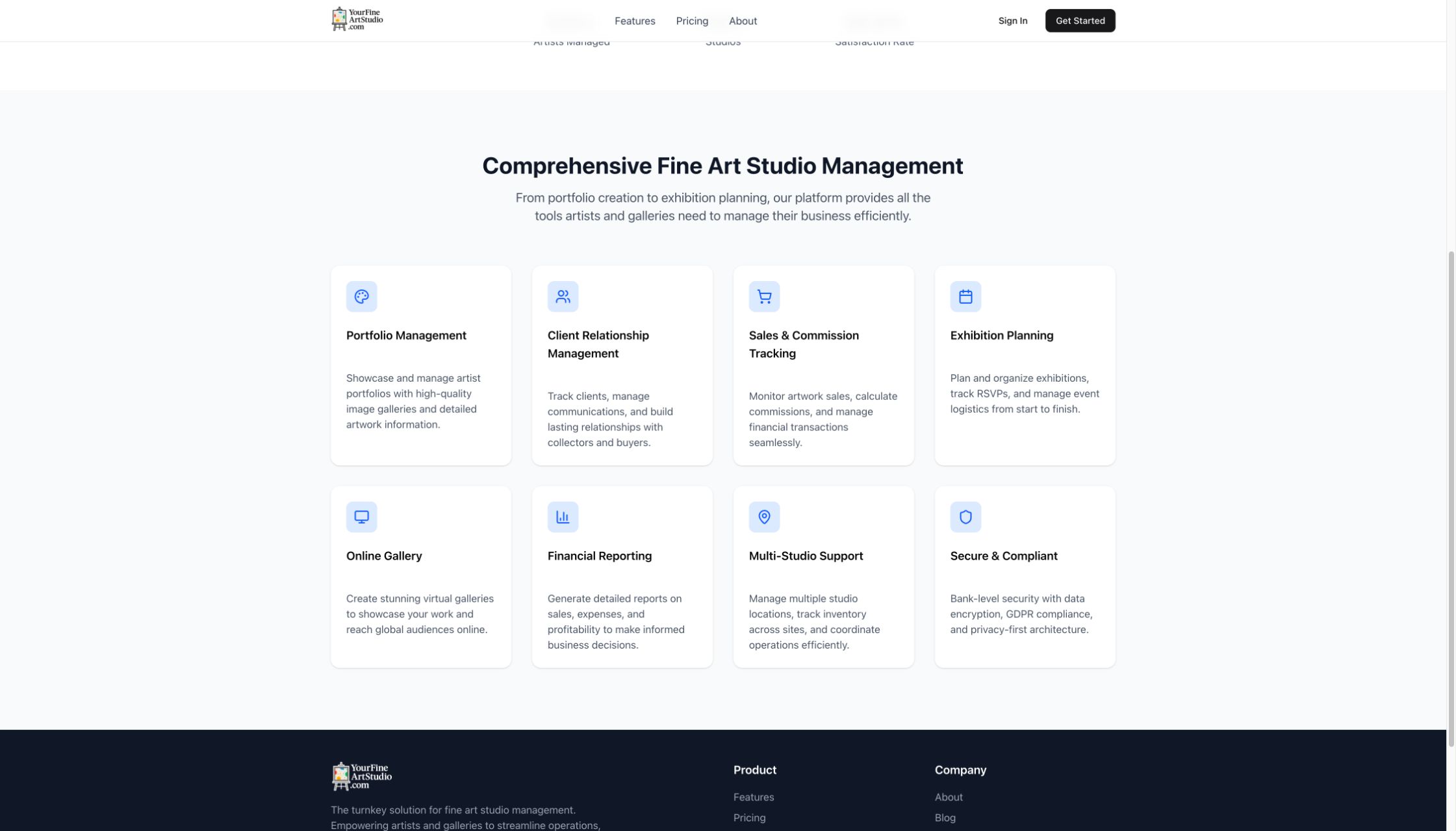 Live feature view from Your Fine Art Brokerage