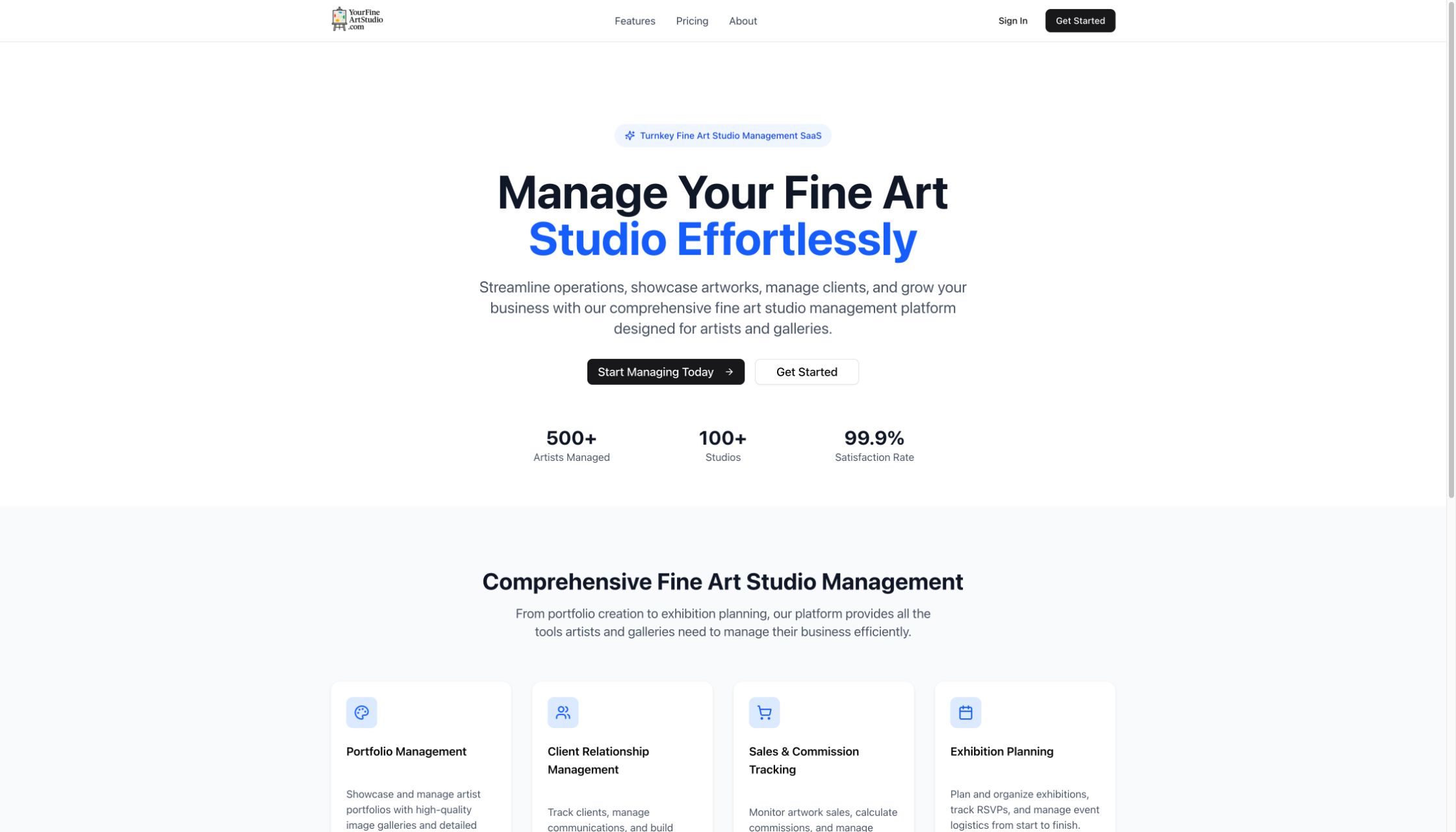 Live overview of Your Fine Art Brokerage