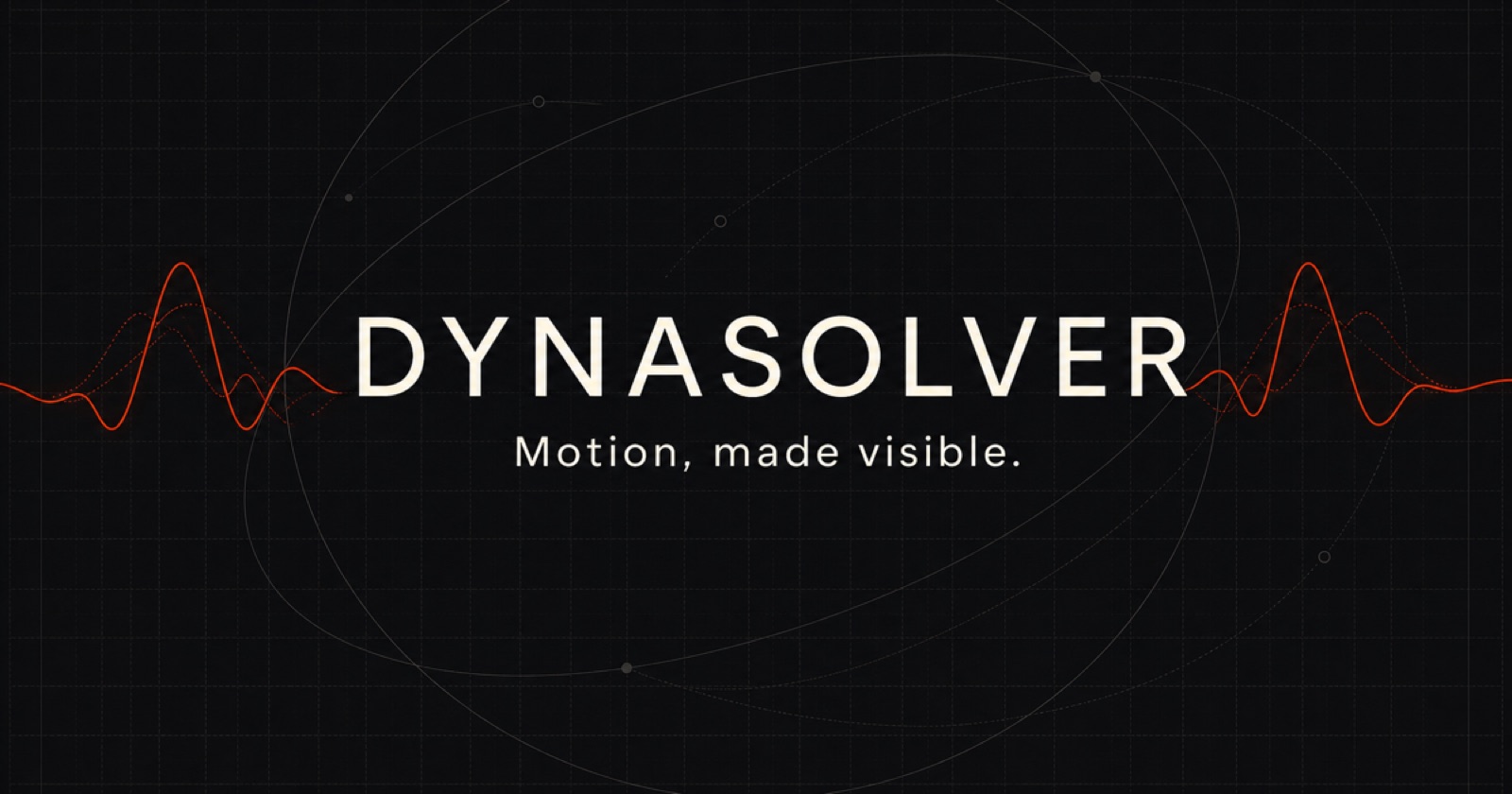 Dynasolver identity with plotted motion traces on a technical grid