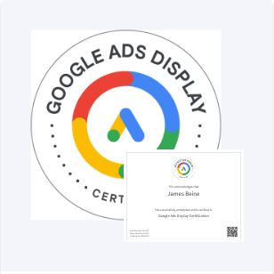 Google Ads Display Certification badge