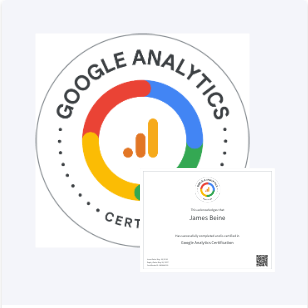 Google Analytics Certification badge